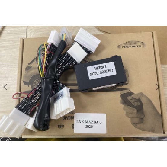 Modul tự động lên xuống kính xe Mazda CX30 2022 2023, auto 1 chạm, hé kính 3cm, chống kẹt cửa