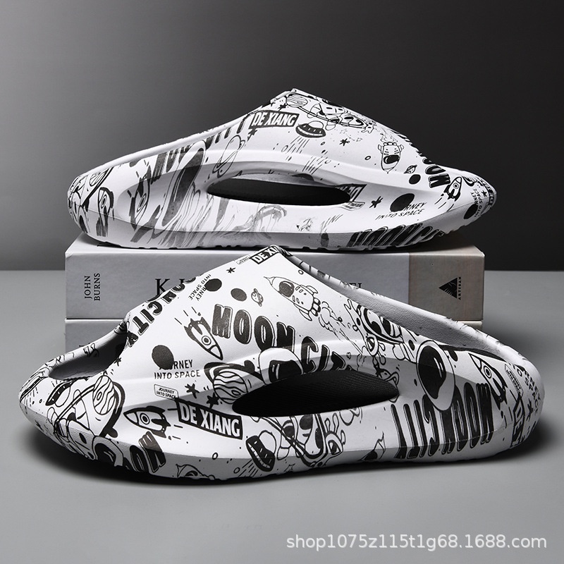 Dép bánh mì đế mềm 4cm tăng chiều cao dành cho nam mẫu mới 2023