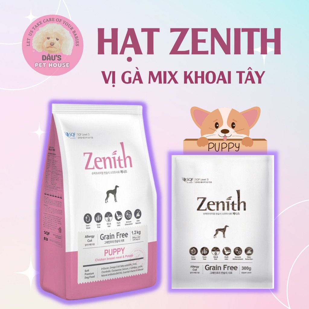 Hạt Mềm Zenith Dành Riêng Cho Cún Con