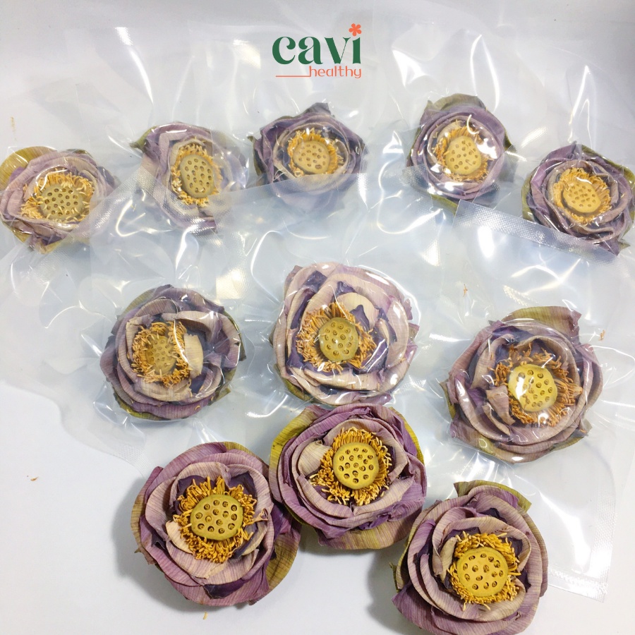 Trà Sen Nguyên Bông Sấy Lạnh, Trà sen Sa Đéc giúp ngủ ngon