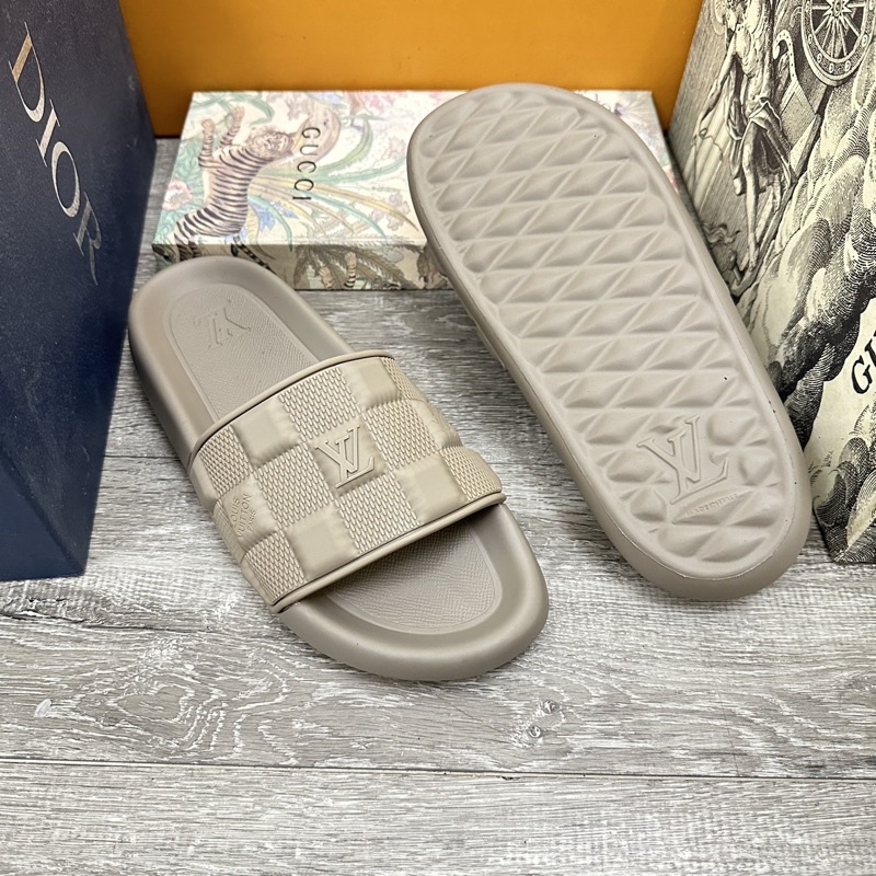 Dép lê LV đúc đủ màu hàng cao su đúc form nhỏ