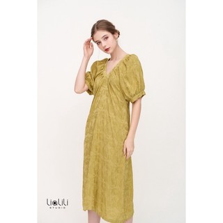 Đầm lụa cổ tim - THIẾT KẾ TỪ LIALILI