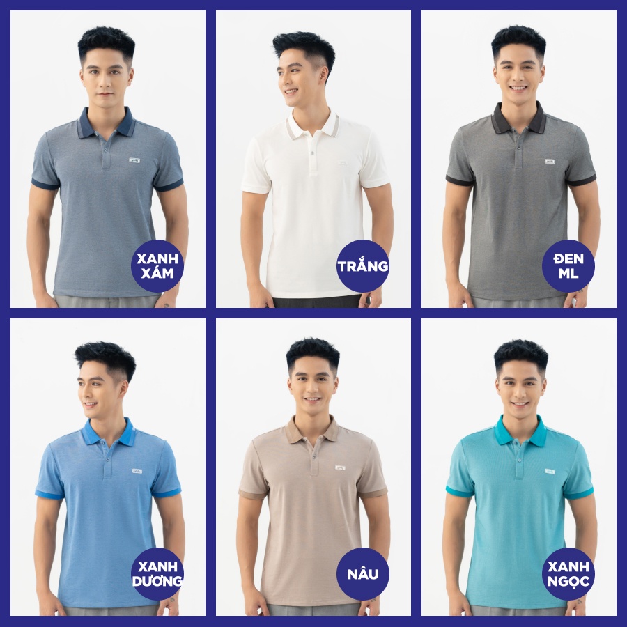 Áo thun polo nam YODY cổ bẻ vải cotton cao cấp thoáng mát có bigsize APM3299