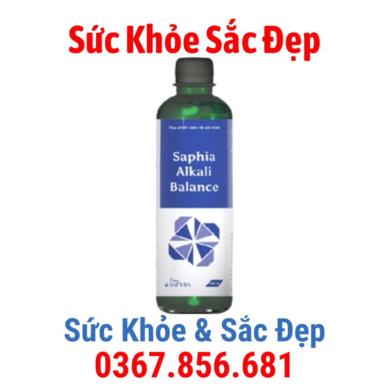Kiềm cân bằng Saphia Alkali Balance – 300 ml/chai