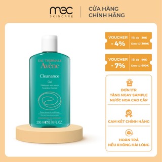 Sữa rửa mặt Avene dành cho da dầu mụn - mecskincare