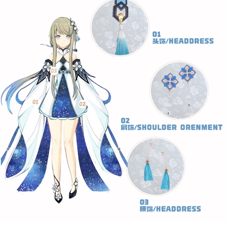 Cosplay Genshin Impact Guizhong cosplay cos guizhong GI cosplay