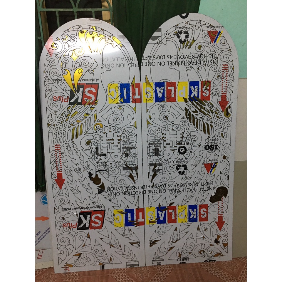 BỘ CÔNG, BỘ CỬA SỔ  trang trí đám cưới 0.6x1.6m