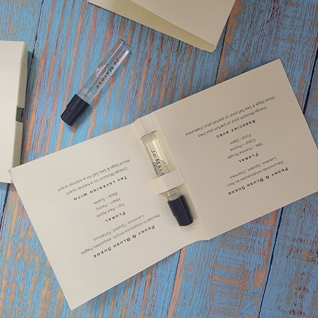 Vial Mẫu Thử Nước Hoa Jo Malonne London Peony & Blush Suede