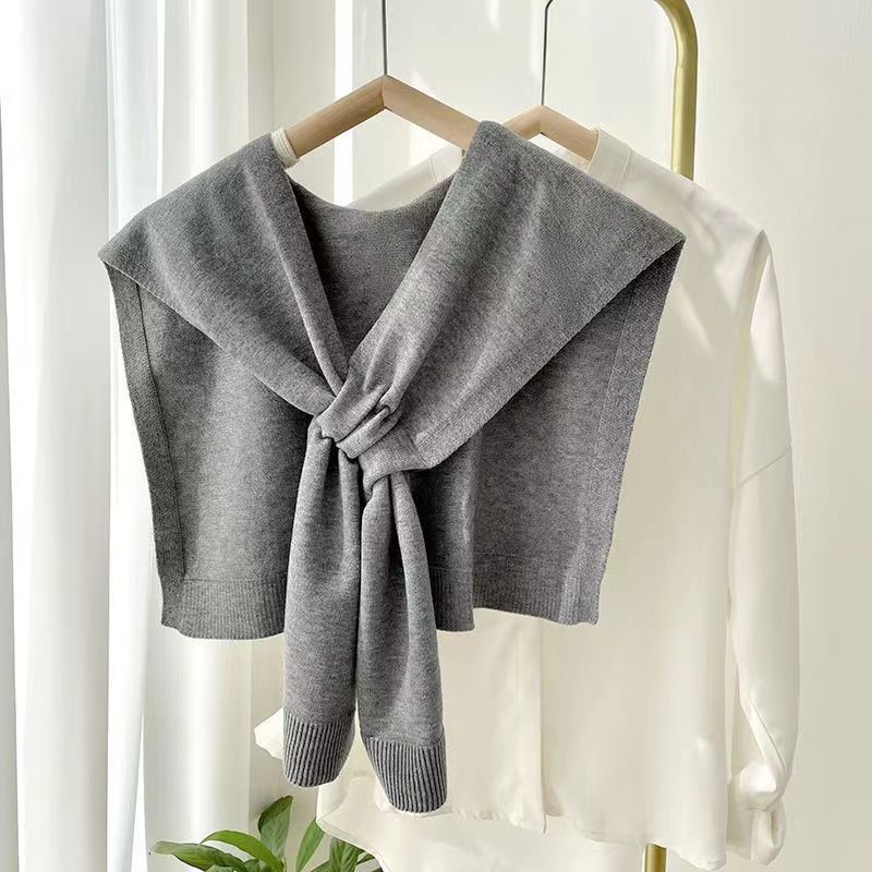 Áo Choàng Len Dệt Kim Cao Cấp Thời Trang Mùa Xuân Hè Dành Cho Nữ