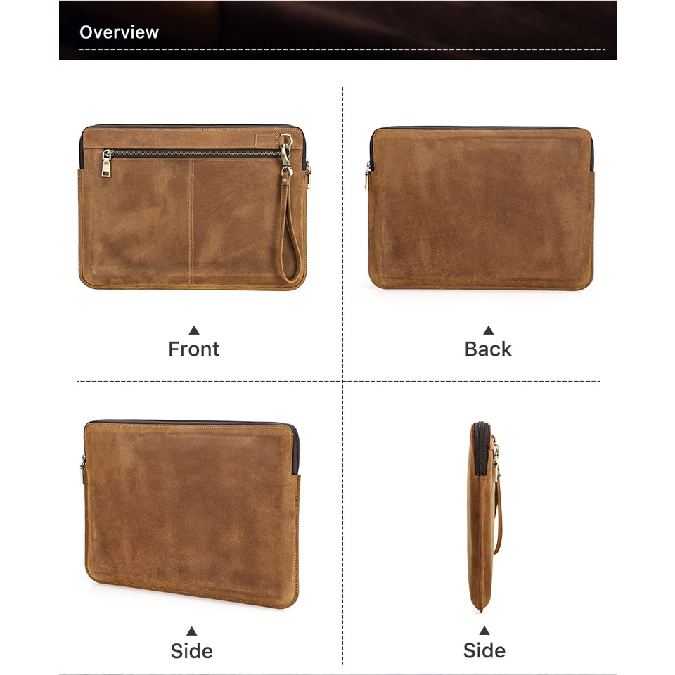 Túi Da Đựng Laptop MacBook Pro Air 13 14 inch