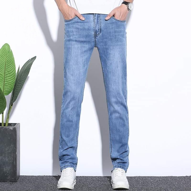 Quần jeans nam trơn Co Giãn hàng công ty xuất khẩu cao cấp