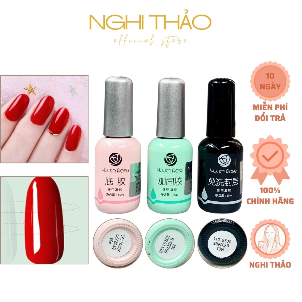 Cứng móng hoa hồng chính hãng 15ml NGHI THẢO