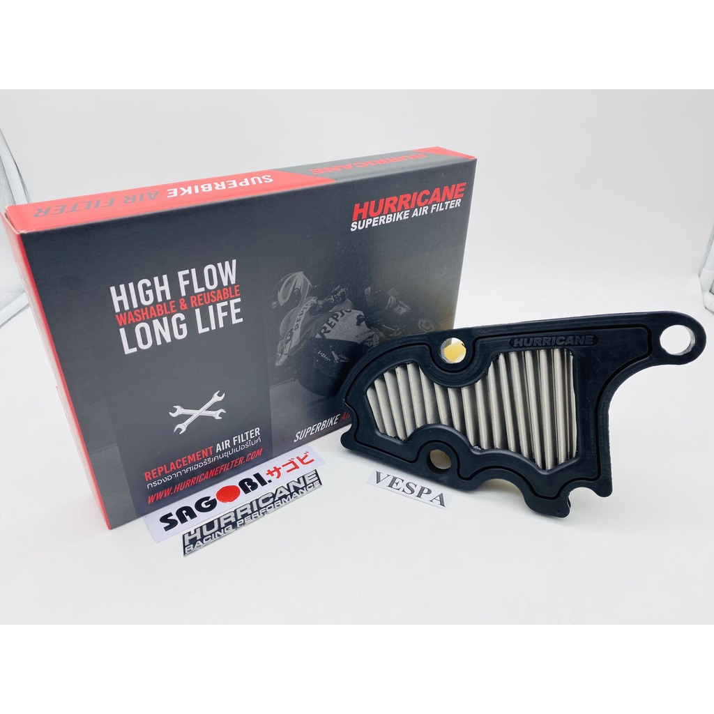 VESPA LX, VESPA SPRINT 125-150 LỌC GIÓ HURRICANE  Mã HM-8205