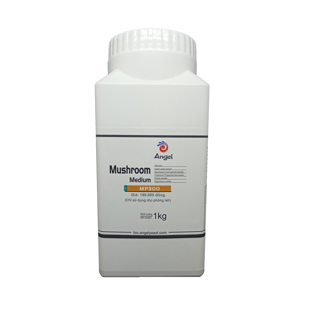Angel Mushroom Medium MP300- Môi trường trồng nấm tổng hợp -1kg