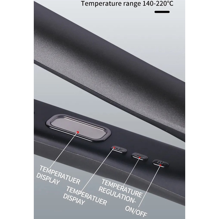 Máy Duỗi Tóc Cao Cấp Bảng Nhỏ Có Thể Làm Xoăn Kemei Km 959