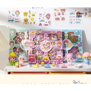 Hộp 100 tấm sticker đáng yêu