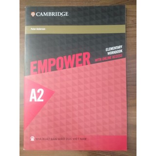 Sách - Empower A2 Elementary Workbook with Online Access (DN)