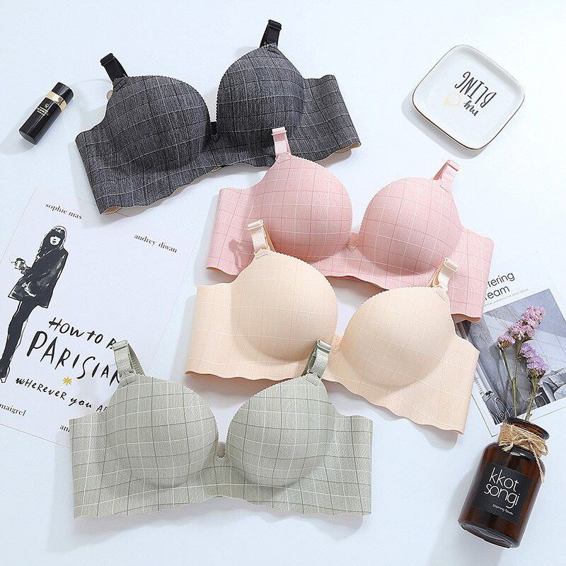 ÁO NÓT ĐỆM DÀY 3-4CM NÂNG NGỰC TỐT KIMCHIBIKINI ÁO CON SU MUỐI TIÊU KHÔNG GỌNG CHỐNG HẰN MỠ AL032