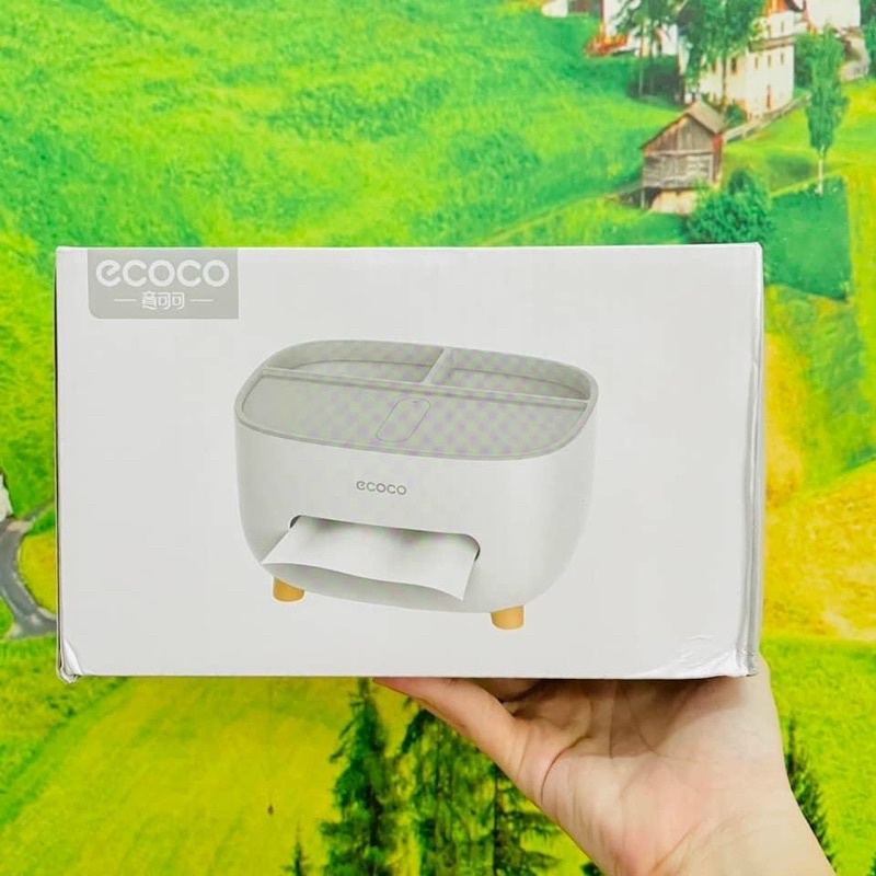 Hộp đựng giấy Ecoco Để Bàn