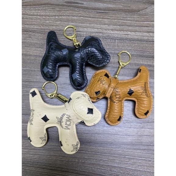 Móc Khoá Da PU chống nước hình sieu dễ thươngg 3 màu ĐEN/NÂU/BE