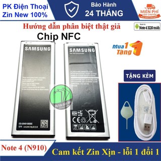 Pin SamSung Note 4 chính hãng