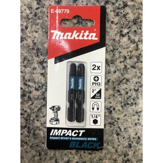 Mũi vít impact black ph3/50mm makita e-08779