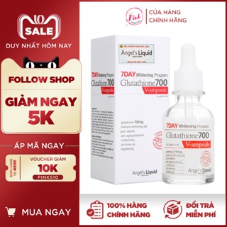 Tinh chất Dưỡng Sáng Da, Làm Mờ Thâm Angel’s Liquid 7day Whitening Program Glutathione 700 V-Ample 30ml