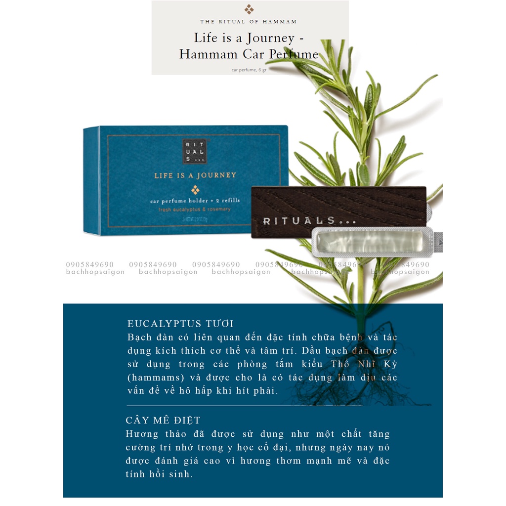 Xả Hàng Nước hoa xe hơi cao cấp dạng sáp RITUALS car perfumed | BigBuy360 - bigbuy360.vn