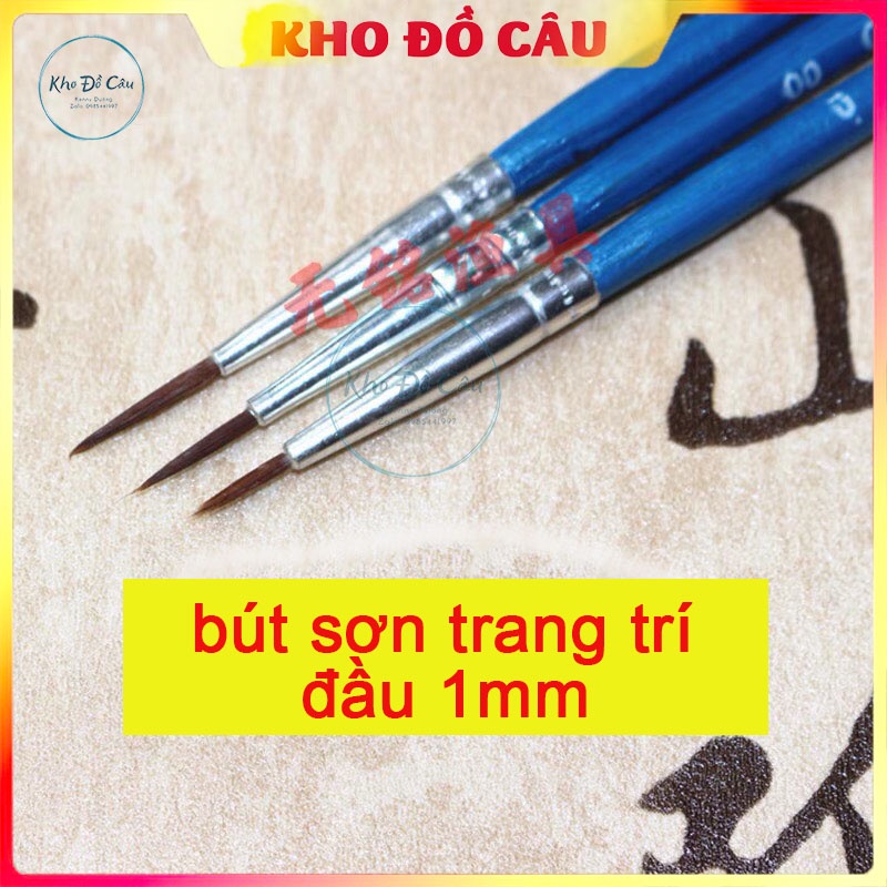Chổi sơn bầu phao trang trí