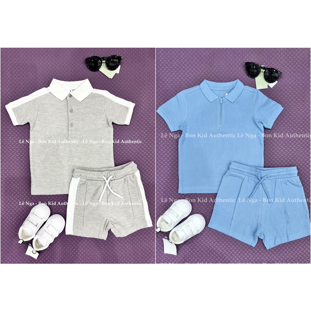 Bộ cộc polo GEO.GRE_UK chính hãng size từ 12-18m đến 6-7y (Không bao gồm giày và kính)