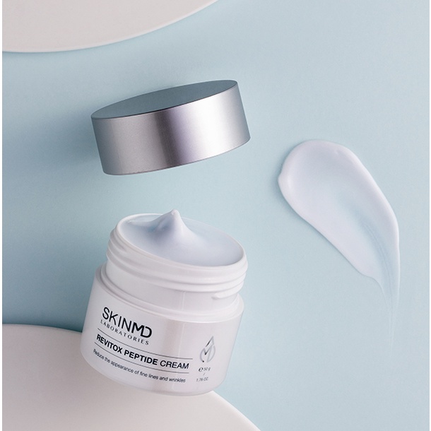 Phức Hợp Peptide Kích Hoạt Tế Bào Gốc và Là Phẳng Nếp Nhăn, Rãnh Cười, Vết Chân Chim SKINMD REVITOX PEPTIDE