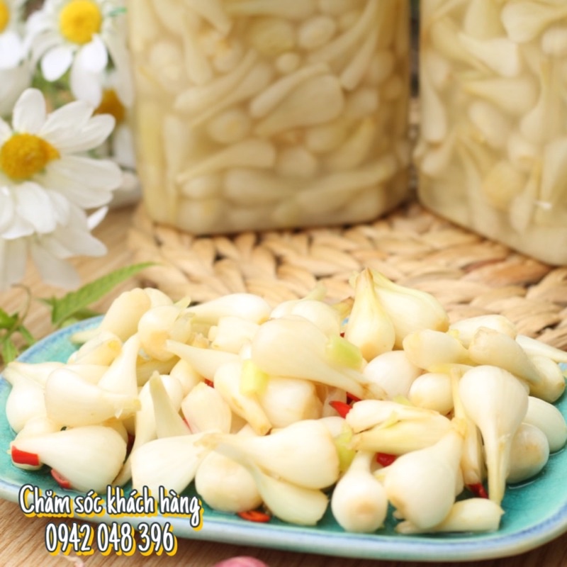 CỦ KIỆU MUỐI GIÒN HŨ 500g/1kg