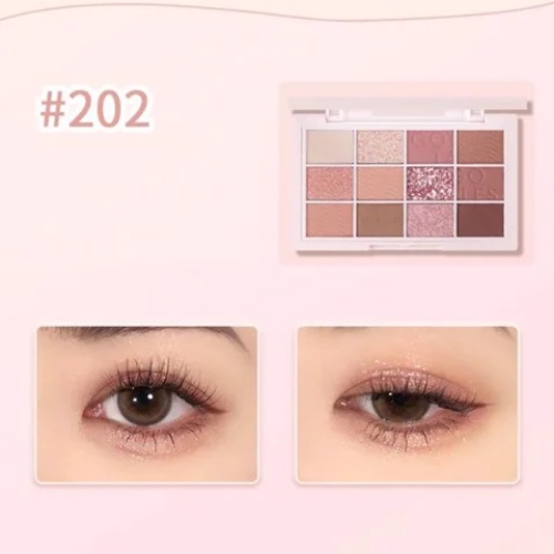 Bảng Phấn Mắt 12 Ô Gogo Tales Pink Mist Girl Eyeshadow Palette