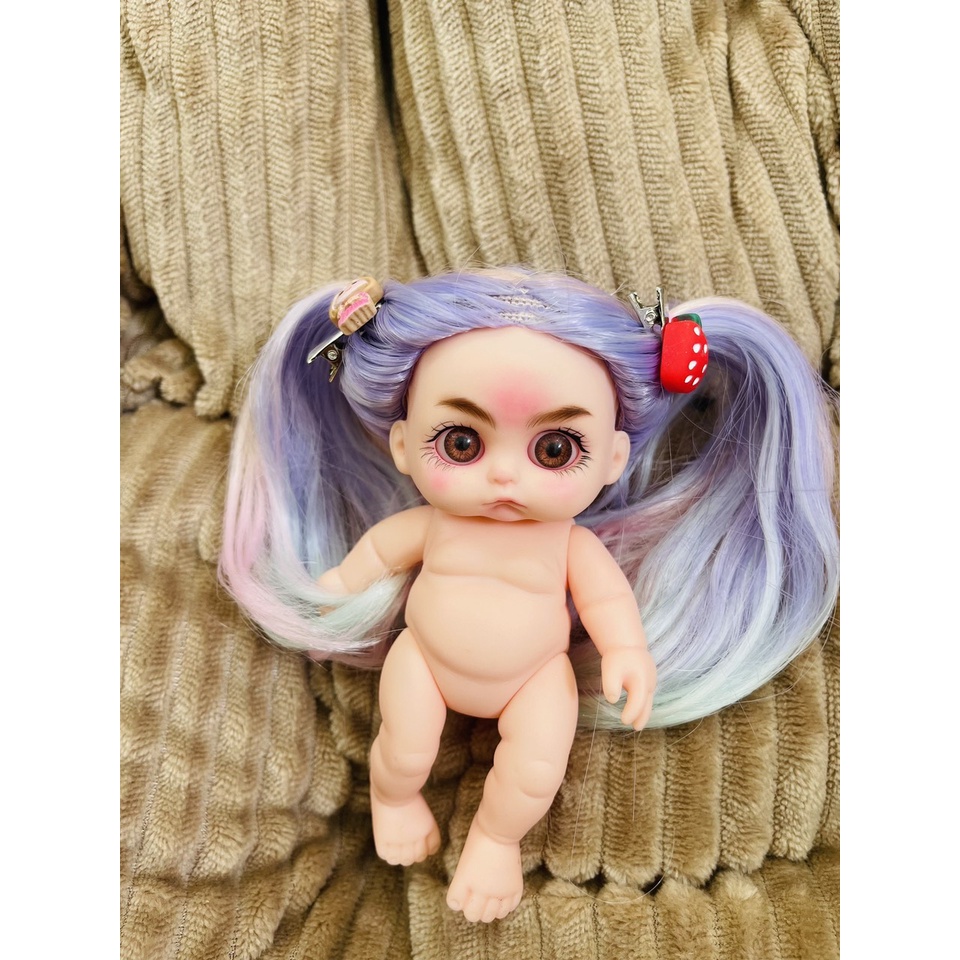 Búp Bê 5inch Nữ  Nhựa Tái Sinh -  Slicon Mềm Baby Dolls