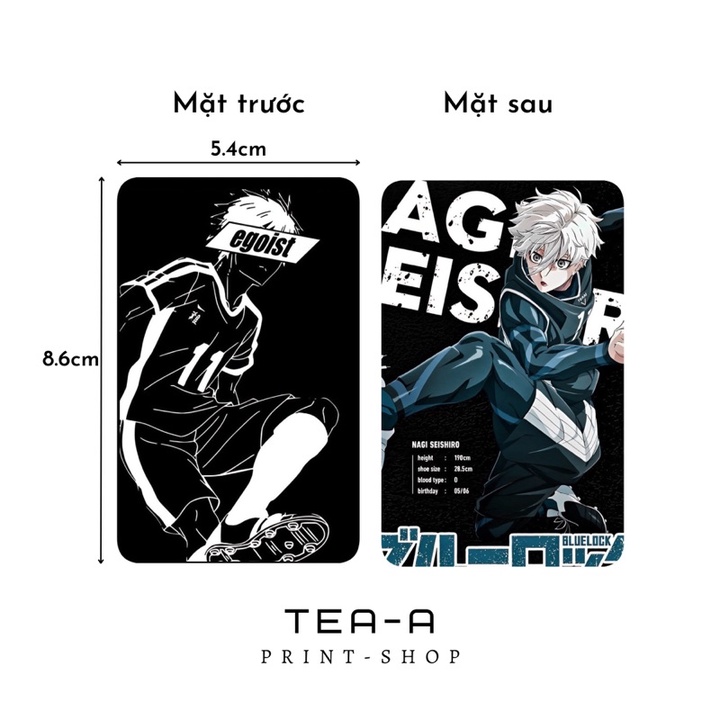 Card Bo Góc nhân vật Nagi Seishirou. Hàng sẵn, có clip minh hoạ.