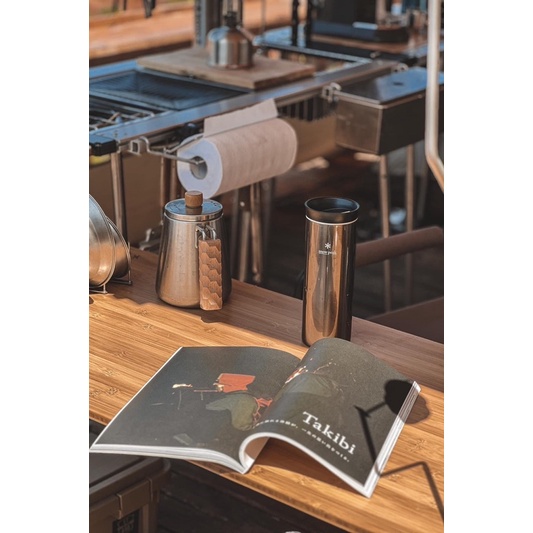 Tay nắm gỗ ấm nước snowpeak