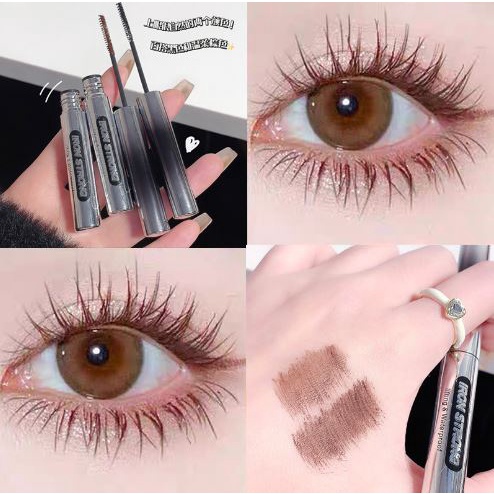 Mascara Cappuvini đầu mảnh chải mi trên và dưới cong dày tự nhiên Cao Cấp