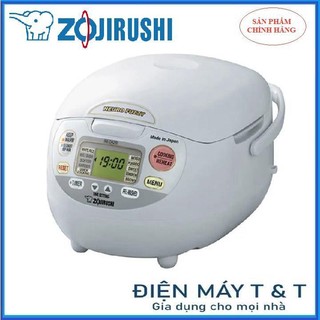 Nồi cơm điện tử zojirushi ns-zaq10-wz dung tích 1.0 lít - hàng chính hãng