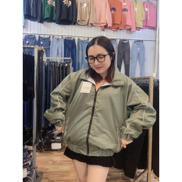 Áo Khoác Dù 2 lớp kèm túi trong