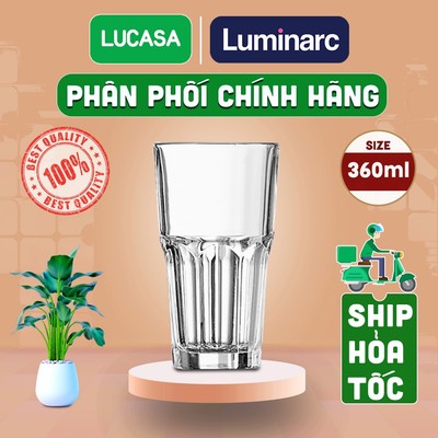 Ly Thủy Tinh Arcoroc Granity 360ml - Loại Cao Cường Lực L3655 | Phân Phối Chính Hãng