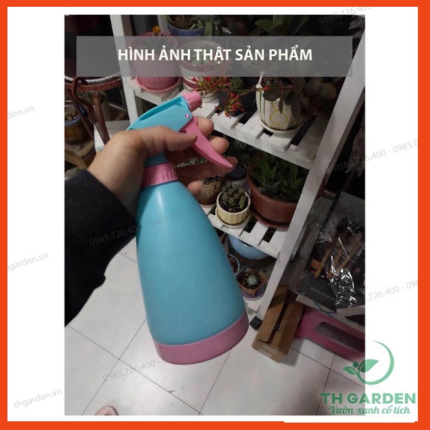 Bình tưới cây phun sương dạng xịt để bàn 500ml  Có thể phun tia hoặc phun sương lực mạnh C56