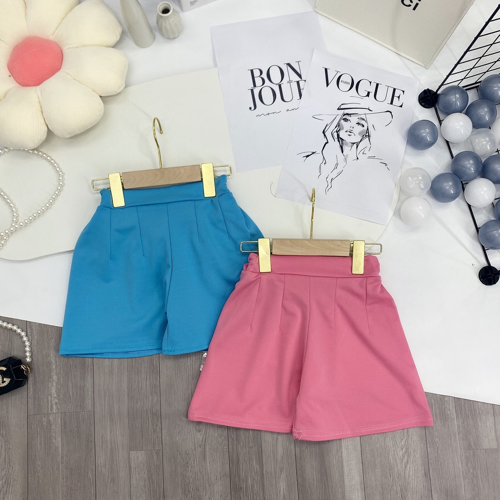 Bộ quần áo cotton hè "RABBIT" 14-45kg cho bé gái 4-14 tuổi. Xinh xắn đáng yêu. Hàng may kỹ. STG17