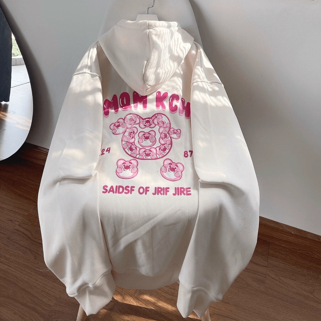 (HCM) ÁO KHOÁC NỈ NGOẠI GẤU DÂU SIÊU XINH CỰC XỊN , THỜI TRANG GENZ ẤM ÁP , HOTTREND CHO CÁC BẠN TRẺ THOITRANGNAM1986