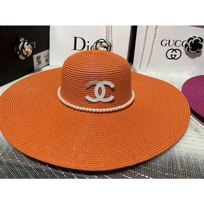 Mũ Cói thời trang đi biển Vành Rộng Mũ đẹp sang trọng