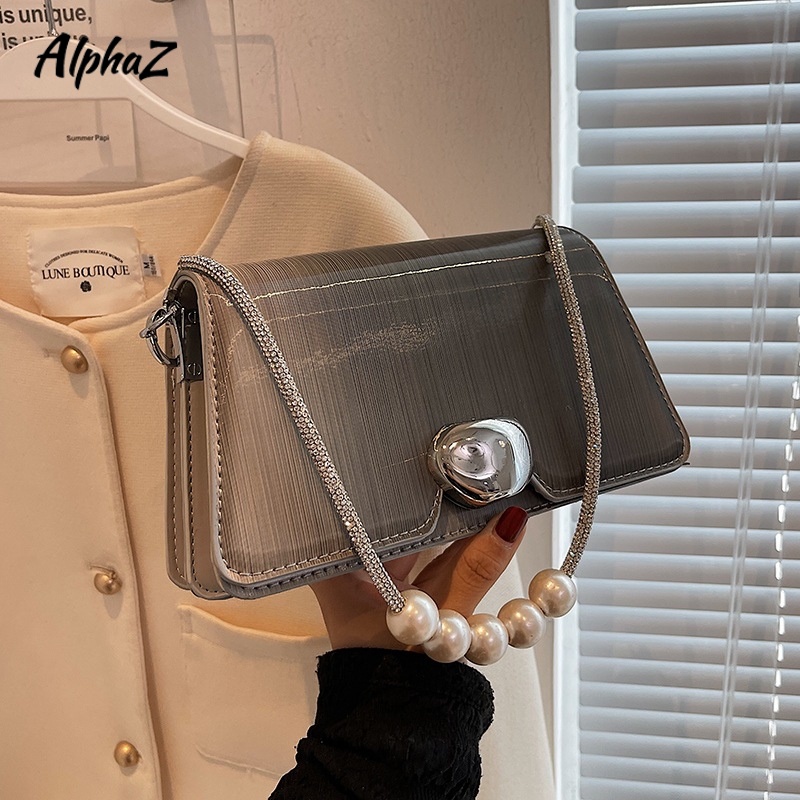 AlphaZ Túi Đeo Vai Hình Vuông Nhỏ Nhắn Xinh Xắn Thời Trang Chất Lượng Cao