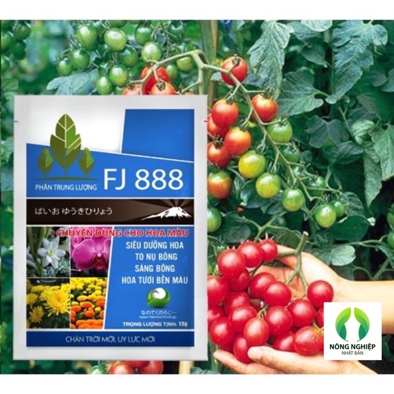 Phân bón trung lượng FJ 888 NHẬT BẢN ( COMBI) 15gr