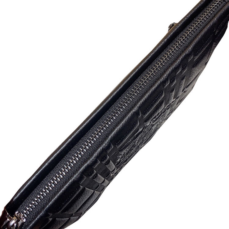 Ví Cầm Tay Nam Nữ Cao Cấp Da Bò Thật POLO MEISDO PL22 BH 12 Tháng