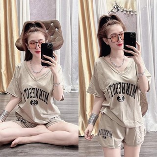 đồ bộ nữ quần đùi - cổ tim - Hot
