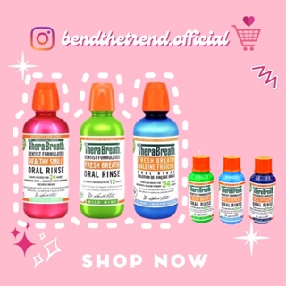 [AUTH-ĐỦ BILL] NƯỚC SÚC MIỆNG THERABREATH  THERA BREATH CHAI 473ml