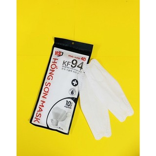 Khẩu trang kf94 hồng sơn mask gói 10 cái
